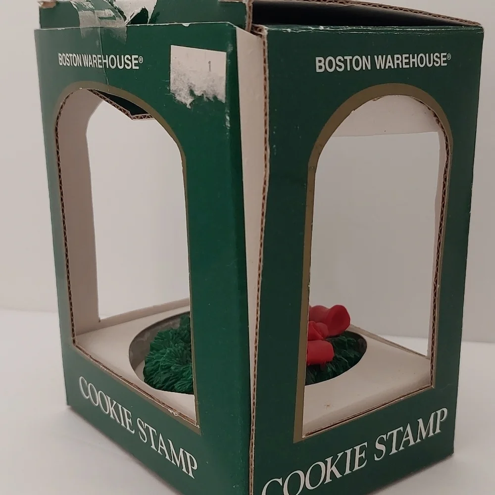 Boston Warehouse Nutcracker Cookie Stamp Home for the Holidays 1997 Christmas